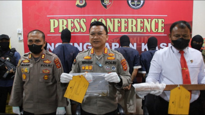 Lima orang Pelaku Penembakan 2 Warga Indrapuri Aceh Besar Dibekuk Polisi