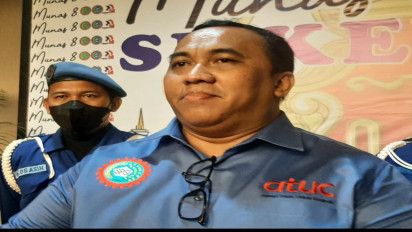 Buruh Tolak Keputusan RUU PPP yang Disahkan DPR pada Munas VIII di Yogyakarta