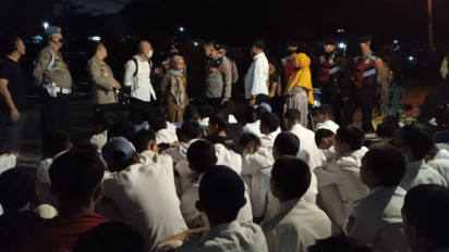 Puluhan Pelajar Sukabumi Terindikasi Akan Tawuran Diamankan Polisi