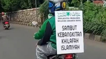 Eko Kuntadhi Bilang Kelompok Pemotor yang Bawa Atribut Khilafah Islamiyah Gerombolan yang Menyebalkan