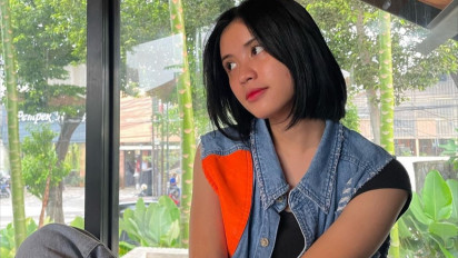Viral Melati Sesilia Wanita Cantik Mantan Idol JKT48, Kini Berjualan Nasi Bakar