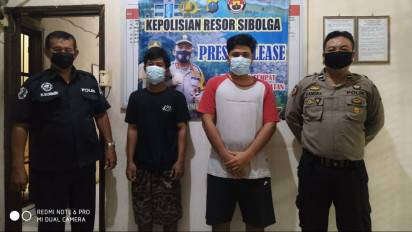 Satuan Narkoba Polres Sibolga Kembali Bekuk Dua Pelaku Tindak Pidana Narkoba