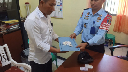 Paket Sabu dalam Botol Minyak Urut, Ditemukan di Area Lapas Argamakmur