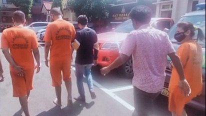 Pesta Sabu, Pengemudi Ojol dan Pemandu Lagu Diciduk