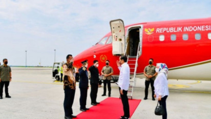 Pesawat RJ-85, Warisan Soeharto yang Dipakai Jokowi Kunjungan ke Ende