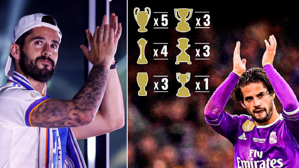 Penuh Kalimat Canda, Isco Pun Pamit dari Real Madrid
            - galeri foto