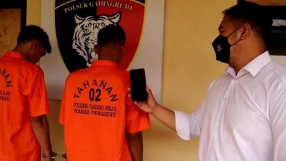 Kalah Berkelahi dengan Korban, Dua Penjambret di Pringsewu Lampung Dibawa ke Kantor Polisi