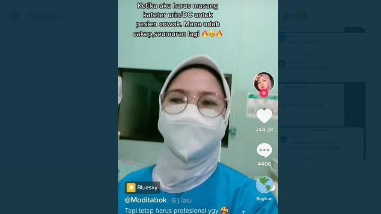 Perawat Viral! Dianggap Melecehkan Pasien, RSUD Wonosari dan Unisa Yogyakarta Minta Maaf
            - galeri foto
