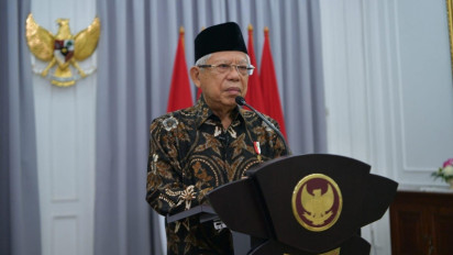 Ma'Ruf Amin Pamer Koleksi Tanaman Hias Aglaonema: Saya Rawat Bersama Istri