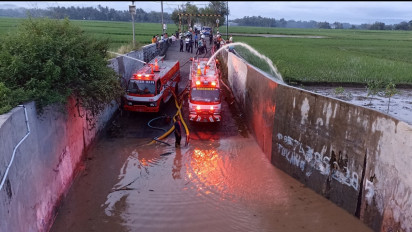 Usai Banjir, Underpass Menuju 8 Desa di Purworejo Terendam Air Hingga 2,5 Meter