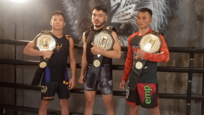 Legenda MMA Asah Persiapan Akhir Para Juara OnePride