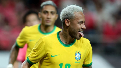 Neymar Cetak Dua Gol Saat Brasil Bantai Korea Selatan 5-1