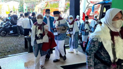 Keberangkatan Kloter Satu Embarkasi Solo, Masuk Asrama Haji Pada Jumat 3 Juni 2022