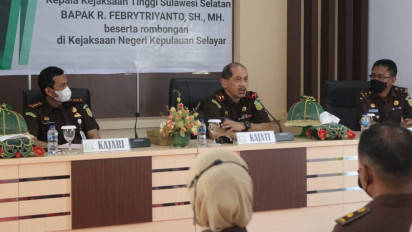 Kajati Sulsel Tekankan Tingkatkan Pelayanan Hukum ke Warga Pulau Selayar