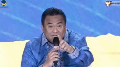 Momen Ketika Rachmat Gobel Puji Erick Thohir sebagai Pemimpin Cerdas, Kode Dukungan Pilpres 2024?