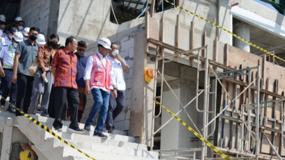 Dukung Pelaksanaan KTT G20, Menhub Pantau Pembangunan Pelabuhan Sanur Bali