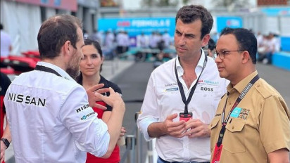 Ikut Jajal Sirkuit Formula E Anies Baswedan Terkejut Ucap Masyaaa Allahh