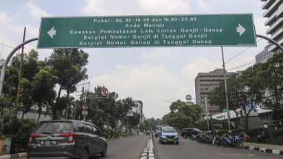 Catat! 25 Ruas Jalan Ini Terapkan Ganjil Genap Mulai Senin
