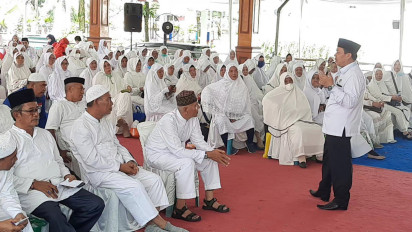 Jemaah Calon Haji Binjai Lakukan Tes PCR Sebelum Asrama Haji