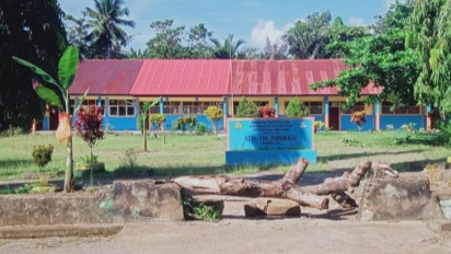 Diduga Imbas Pilkades, Sebuah Sekolah Dasar di Luwu Disegel Warga