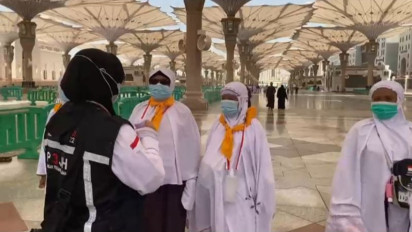 Pemerintah Arab Saudi Batasi Jemaah Haji Masuk Raudhah, Tempat di Dalam Masjid Nabawi