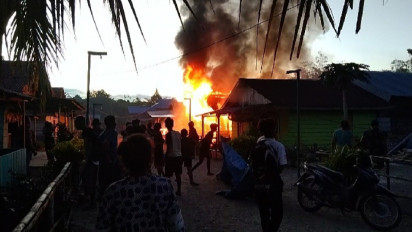 Usai Cekcok Dengan Istri Karena Sikap Mertua, Suami Bakar Rumah