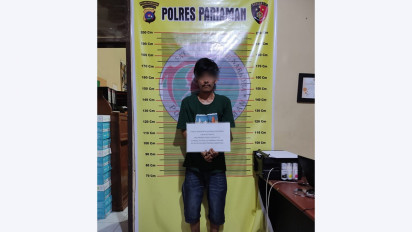 Duduk Santai Menunggu Pembeli Pengedar Narkoba Diciduk Polisi