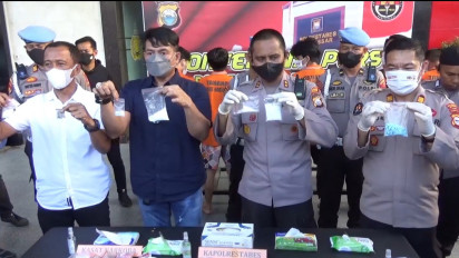 Polrestabes Makassar Bongkar Jaringan Peredaran Narkoba yang Dijual Melalui Media Sosial