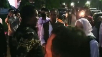 Pj Gubernur Sulbar Pantau Kondisi Pengungsi Gempa di Kompleks Stadion Manakarra kota Mamuju