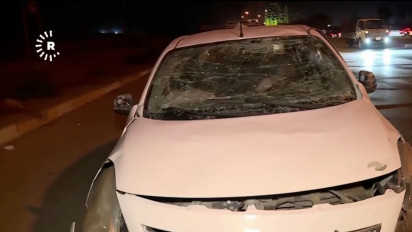 Sebuah Pesawat Tanpa Awak Meledak di Kota Erbil Irak, Tiga Orang Luka dan Sejumlah Mobil Rusak