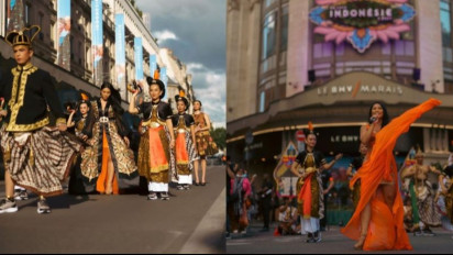 Anggun C. Sasmi Sukses "Nyinden" Dalam Gelaran Java in Paris