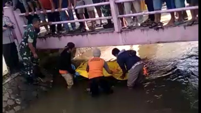 Geger, Seorang Petugas Irigasi di Tasikmalaya Tewas Tersangkut Sampah di Sungai