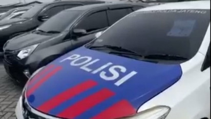 Viral Mobil PJR Dipajang di Balai Lelang, Ini Penjelasan Polda Jateng