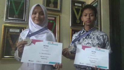 Temukan Aplikasi TB Cleaner, 2 Siswa SMA di Pati Raih Medali Perak di Olimpiade Sains Internasional