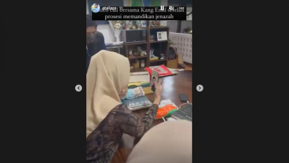 Tangis Atalia Praratya Pecah, Begini Momen Haru Atalia dan Ridwan Kamil Video Call Setelah Memandikan Jenazah Eril