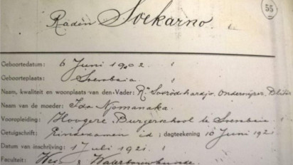 Ini Fakta Sejarah! Tercatat di Dokumen ITB, Kelahiran Presiden Soekarno Bukan di Blitar Tapi Surabaya