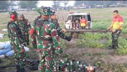 Satu Prajurit TNI AD Meninggal Dunia Saat Latihan Menembak Mortir di Kebumen