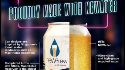 Viral! Singapura Buat Bir dari Urine dan Air Limbah, Mau Coba?