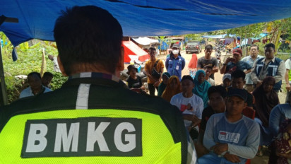 5 Hari Pasca Gempa Mamuju, BMKG Imbau Pengungsi Kembali ke Rumah