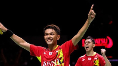 Fajar/Rian Juara Indonesia Masters 2022, Jokowi: Akhir Pekan Indah!