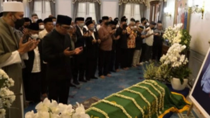 Pimpin Doa Salat Jenazah Eril, Kesaksian Habib Usman Cium Bau yang Sangat Harum dari Jenazah Emmeril: Sangat Wangi Sekali, Subhanallah Syahid