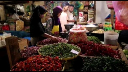 Harga Cabai di Lampung Capai Rp80 Ribu per Kg