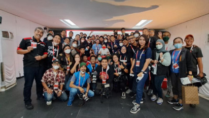 Gantung Raket, Mantan Pebulu Tangkis Greysia Polii Sampaikan Rasa Hormat dan Ucapan Terima Kasih Kepada Awak Media