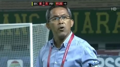 Persebaya Ditahan Imbang, Aji Santoso: Bego Kamu!