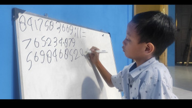 Kagum, Anak Usia 7 Tahun Bisa Hitung Cepat, Dijuluki Bocah "Kalkulator"