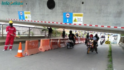 KCIC Bantah Jembatan Curug Raya Amblas Gegara Proyek Kereta Cepat: Itu Pasang Gelagar