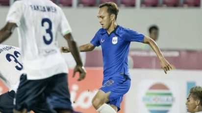 Cedera saat Cetak Gol ke Gawang Persita, Gelandang PSIS Rachmad Hidayat Harus Absen Sepekan