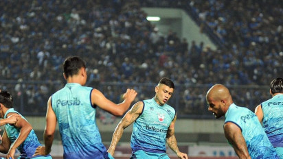 Para Pemain Persib Senang dengan Kembalinya Bobotoh yang penuhi Stadion Gelora Bandung Lautan Api