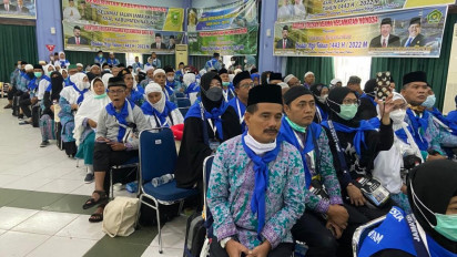 Hari ini, 446 Jamaah Haji Kloter Perdana Asal Kepulauan Riau di Berangkatkan