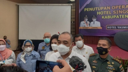 Tempat Isolasi Terpadu Kabupaten Tangerang Resmi Ditutup